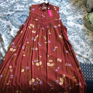 Xhilaration choker floral dress